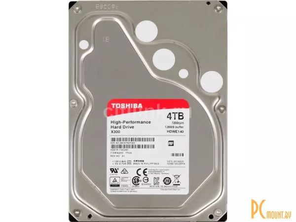 Жесткий диск 4TB Toshiba HDWE140UZSVA SATA-III