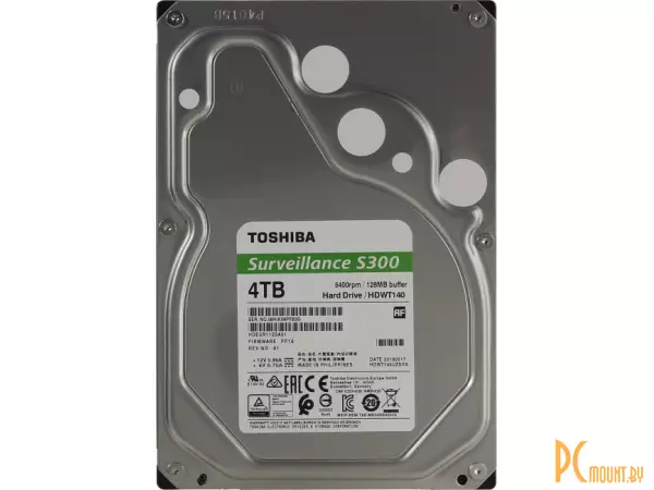 Жесткий диск 4TB Toshiba HDWT140UZSVA SATA-III